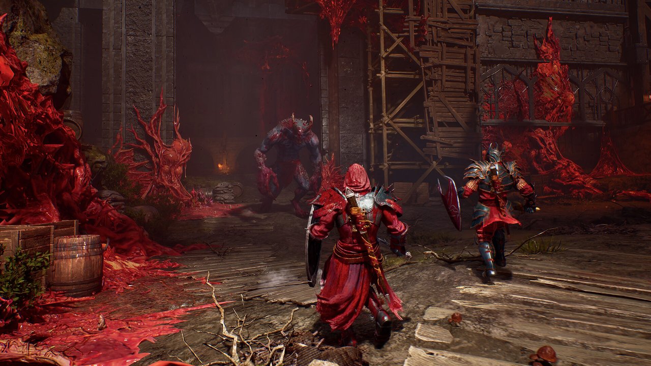 Crimson Moon Fast-Paced Melee Combat and Dash Canceling